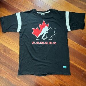 2006 Team Canada Olympics Todd Bertuzzi Waves Hockey Shirt Large NWT